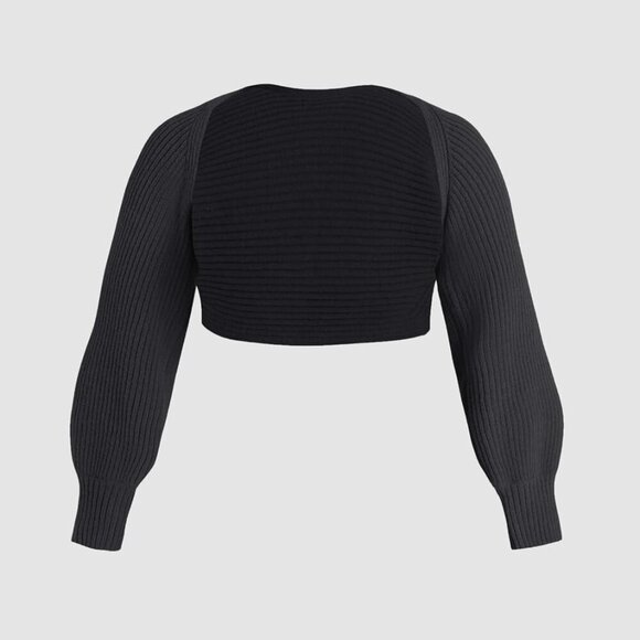 Plus Size Sweater Dress Set Women Long Sleeve Midi Slit Casual Elegant - Picture 3 of 7